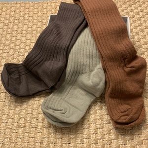 Rylee & Cru 3-pack rib knit knee socks 4-5
